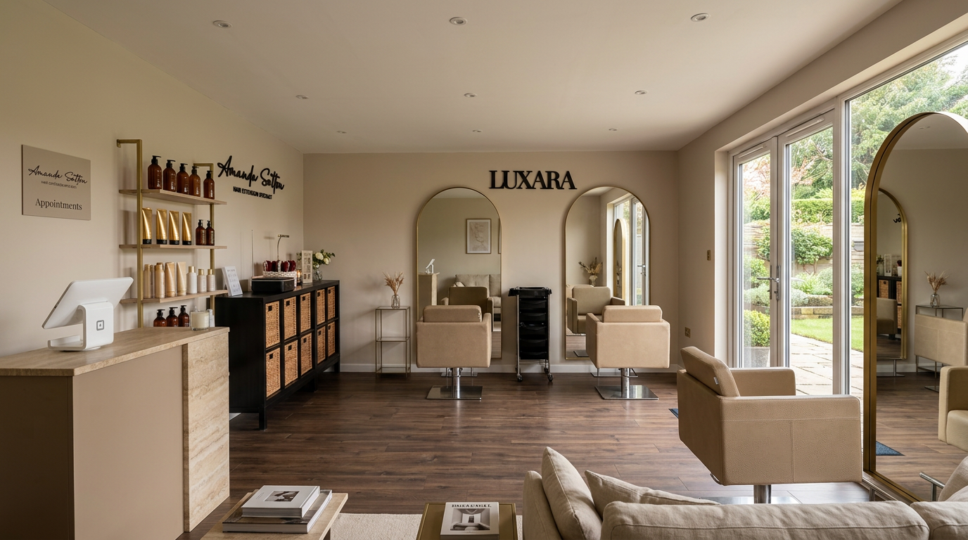Amanda Sutton's private garden salon in Hull